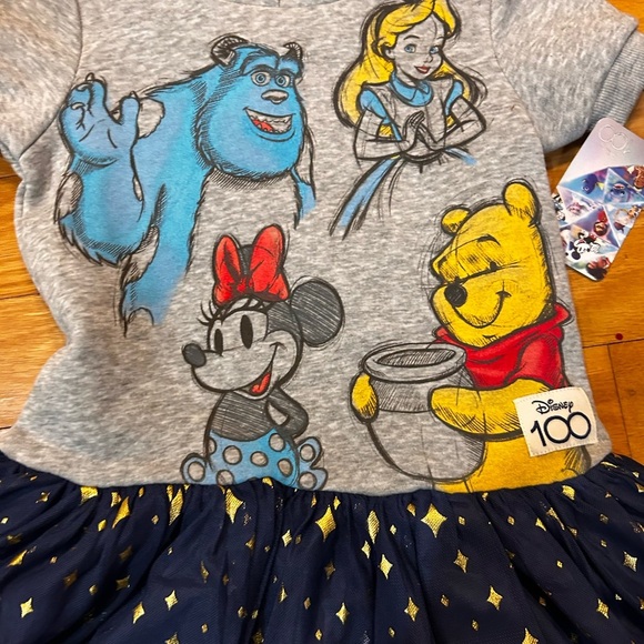 Disney Gray and Blue Superhero Costume with Tulle Skirt - Picture 10 of 12